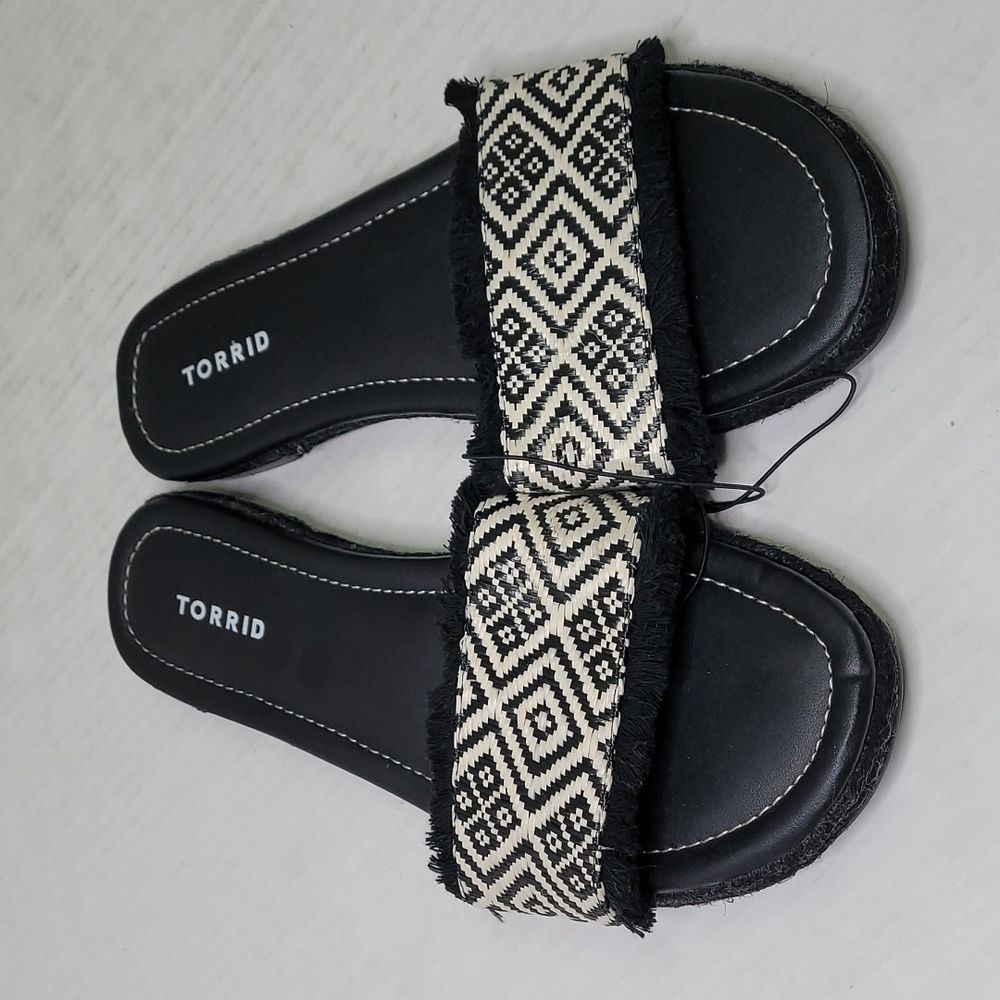 NWOT Torrid slide sandals